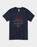LOVE IS Ladies Jersey Tee-7