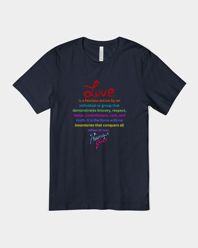 LOVE IS Ladies Jersey Tee