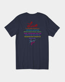 LOVE IS Ladies Jersey Tee-8