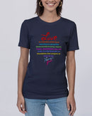 LOVE IS Ladies Jersey Tee-5