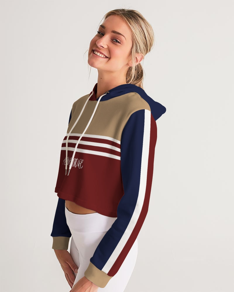 ADVENTURE Ladies Cropped Hoodie