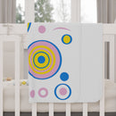 Cutey Pastel White (Toddler) Kids Blanket-2