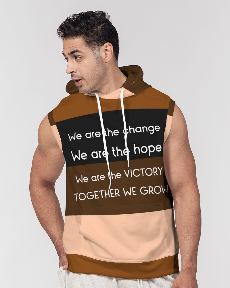 Freedom and Justice Men's Sleeveless Hoodie