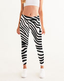 Zebra Print Ladies Yoga Pants-1