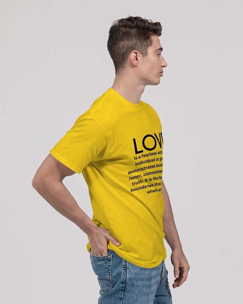 LOVE IS Men's Cotton T-Shirt