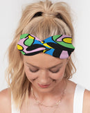Color Wind Twist Knot Headband Set-5