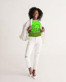Eat Like A Giant Ladies  Cropped Tank-6