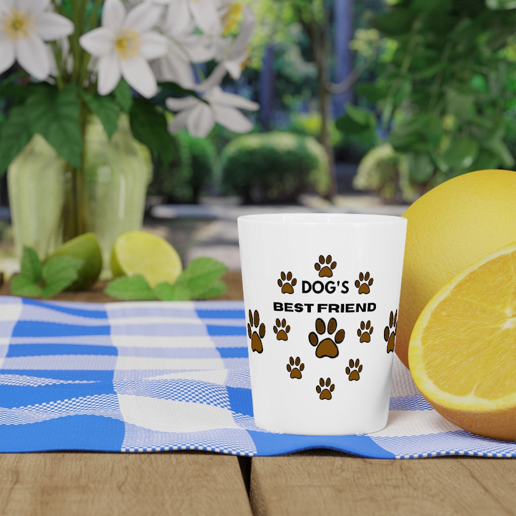 Dog's Best Friend Shot Glass