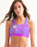 Passion Flower Ladies Seamless Sports Bra-1