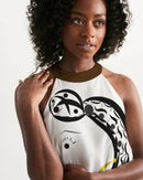 Elegance Ladies Halter Dress-3