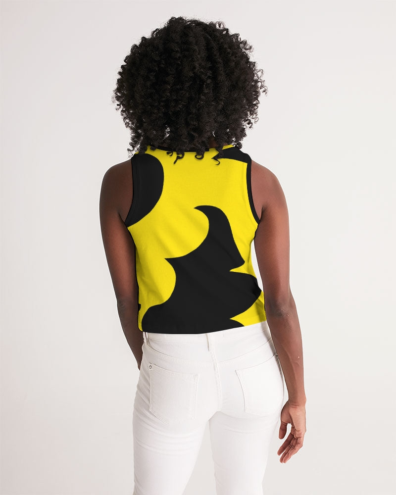 Bumble Bee Ladies Cropped Tank