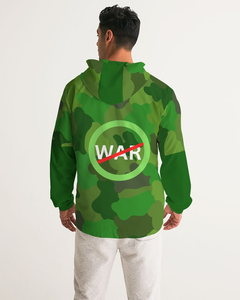 Green Fusion Men's Windbreaker