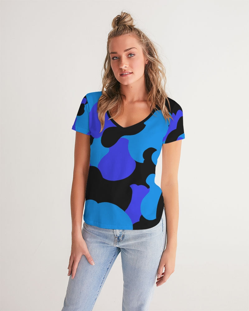 Deep Water Ladies V-Neck Tee