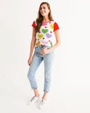 Sweet Tart Hearts Ladies Tee-3