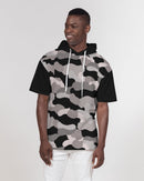 Ash Men's Short Sleeve Hoodie-1