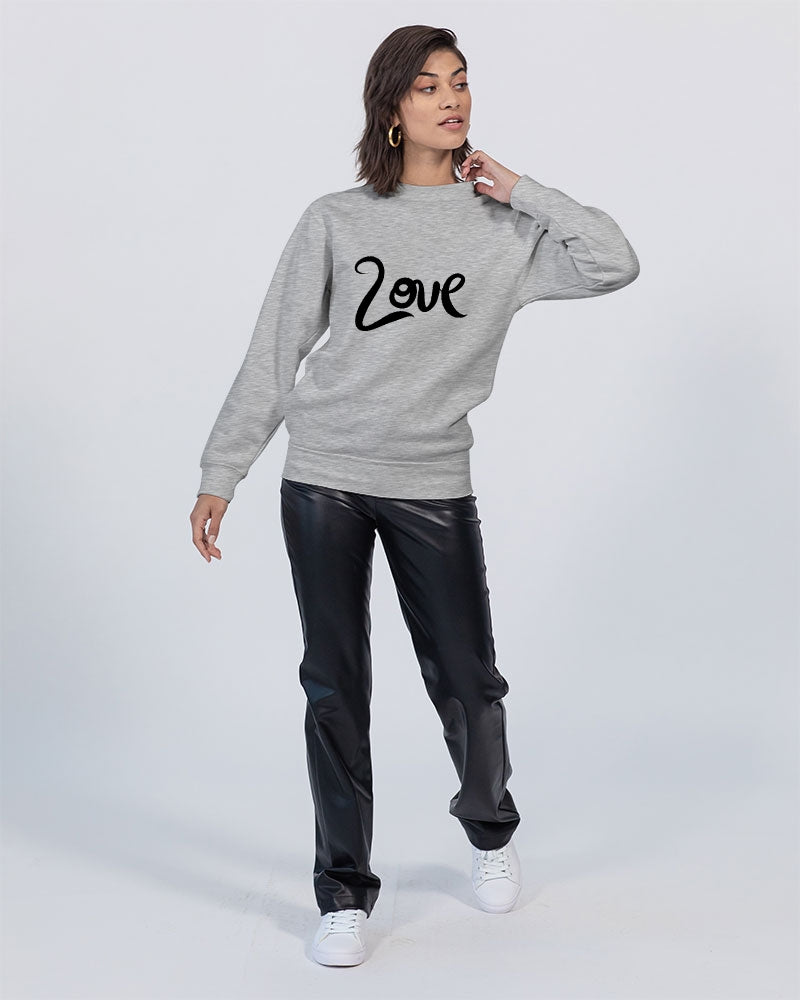 JUST LOVE Ladies Crewneck Sweatshirt