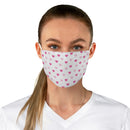Pink Hearts Fabric Face Mask-1