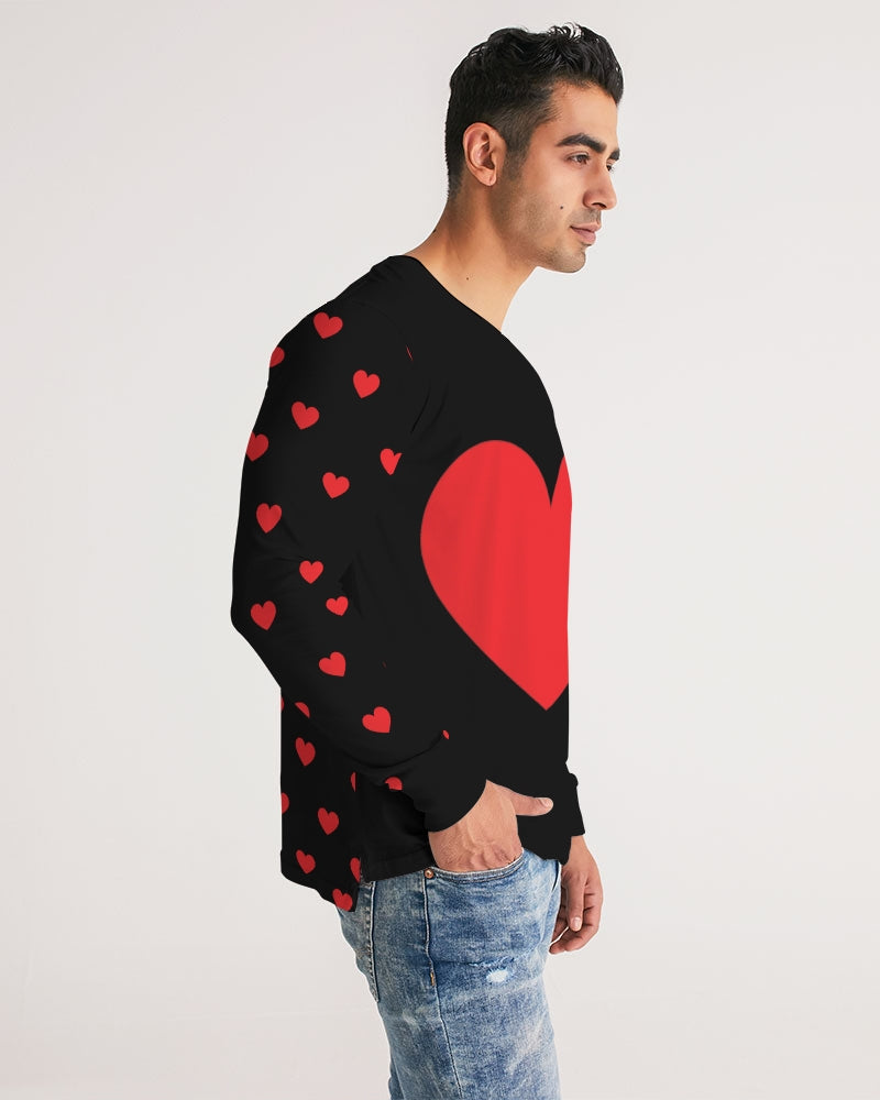 Big Red Heart Men's Tee