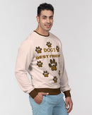 Dog's Best Friend Men's Pullover-5