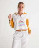 LOVE IS Ladies Cropped Windbreaker-1
