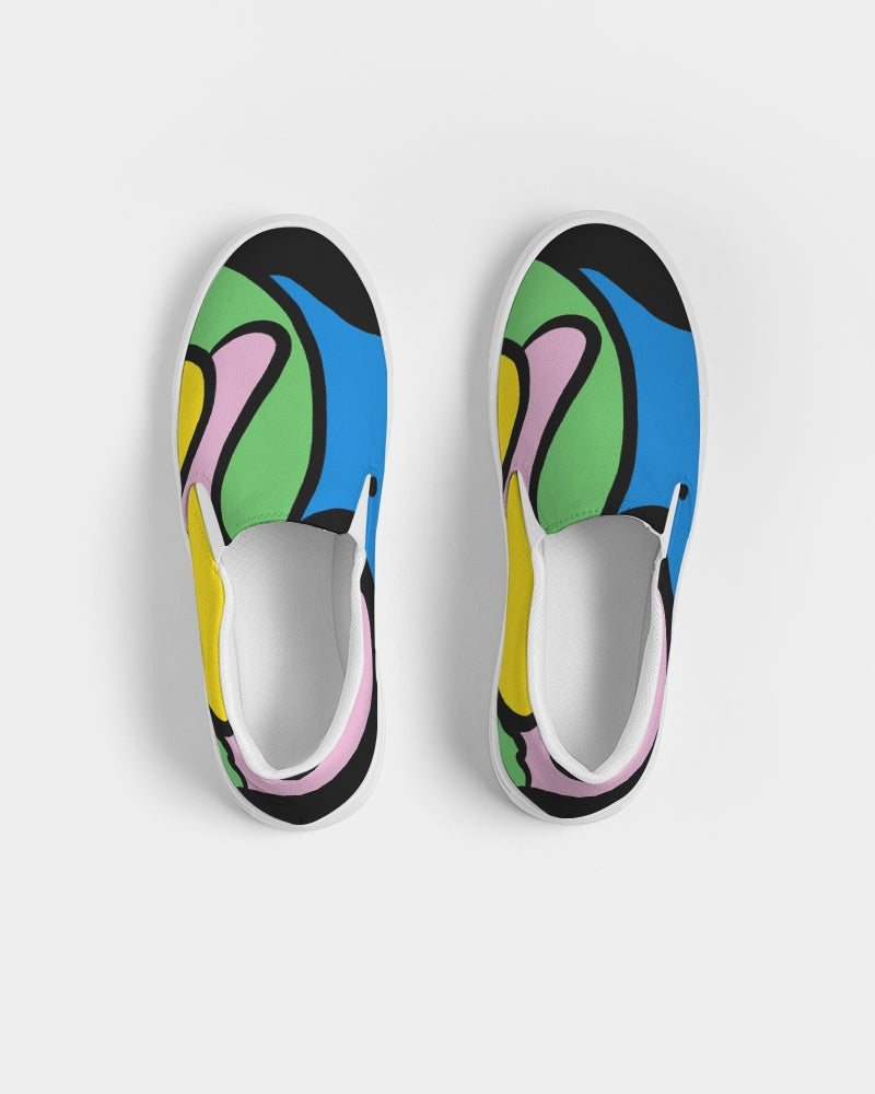 Color Wind Ladies Slip-On Canvas Shoe