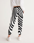 Zebra Print Ladies Track Pants-4