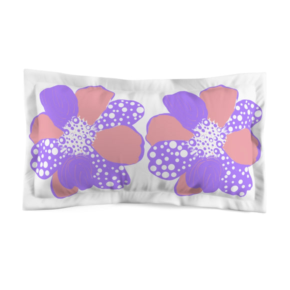 Care Flower King Microfiber Sham