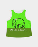 Eat Like A Giant Ladies  Cropped Tank-7