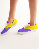 Cali Flower Lace Up Canvas Shoe-1