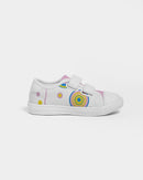 Cutey Pastel Smile Kids Velcro Sneaker-5
