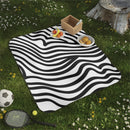Zebra Print Picnic Blanket-1