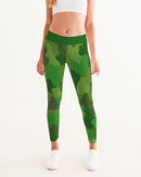 Green Fusion Ladies Yoga Pants-1