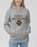 Dog's Best Friend Ladies Hoodie-5