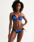 Deep Water Ladies Triangle String Bikini-1