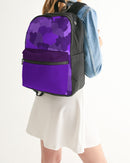 Purple Fusion Small Canvas Backpack-4