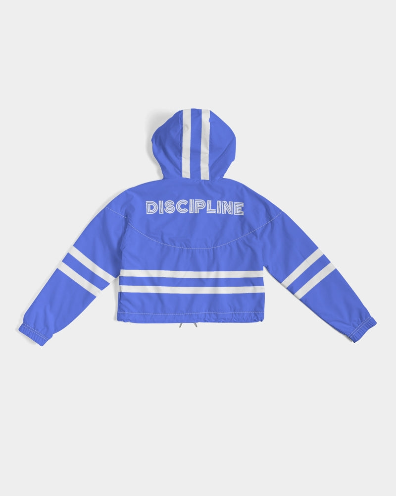 DISCIPLINE Ladies Cropped Windbreaker