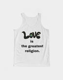 Love Is The Greatest Religion Men's Tank-6