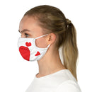 Valentine's Red Hearts Cotton Face Mask-2