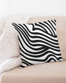Zebra Print Throw Pillow Case (20x20)-2