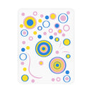 Cutey Pastel White (Toddler) Kids Blanket-4