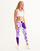Purple Dragon Ladies Yoga Pants-5