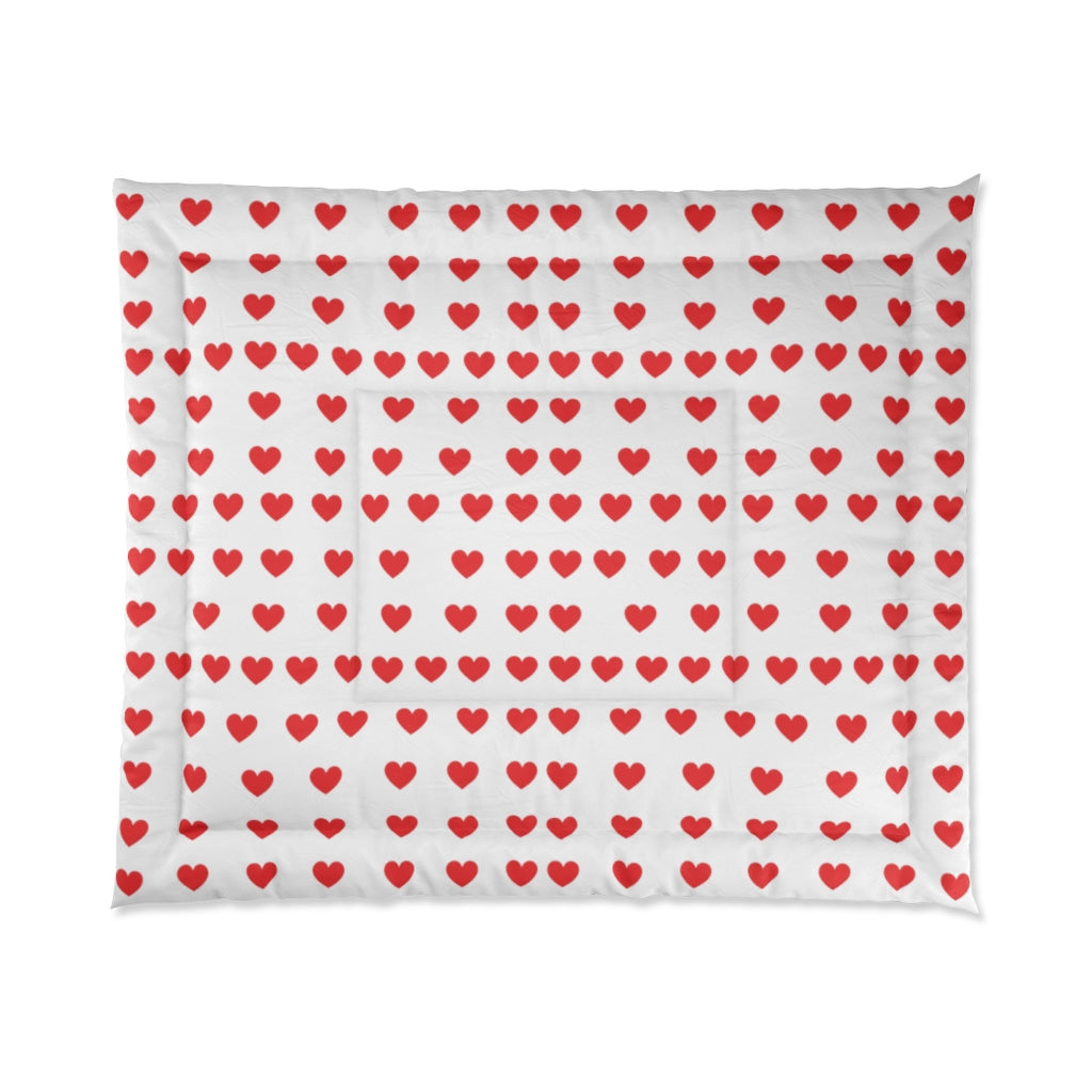 Red Heart Comforter