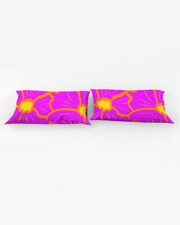 Cali Flower King Pillow Case - 0