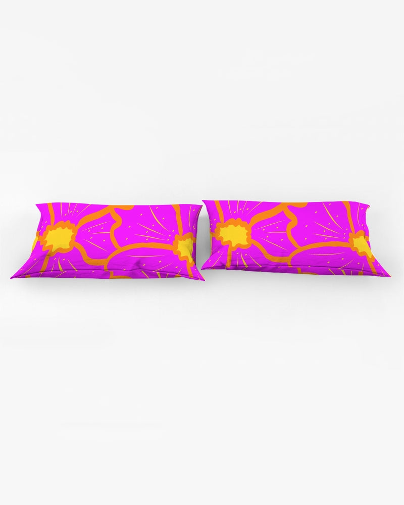 Cali Flower King Pillow Case