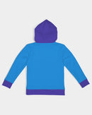 Rainbow Blue GIrls Hoodie-2