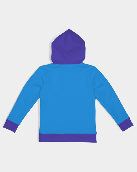 Rainbow Blue GIrls Hoodie