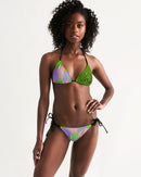 Eat Like A Giant Ladies Triangle String Bikini-1