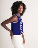 Freedom and Justice Ladies Cropped Tank-4