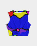 Tibetan Apple Ladies Twist-Front Tank-7