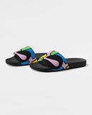 Color Wind Ladies Slide Sandal-2